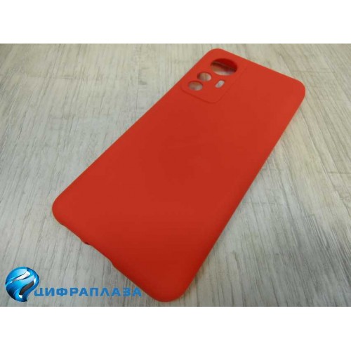 Чехол силиконовый Xiaomi 12 T Silicone Cover красный