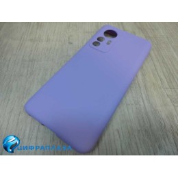 Чехол силиконовый Xiaomi 12 T Silicone Cover сиреневый
