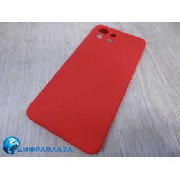 Чехол силиконовый Xiaomi Mi 11 Lite Silicone Case New Era красный