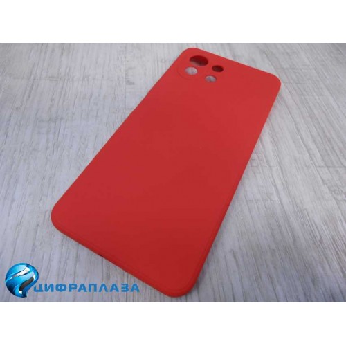 Чехол силиконовый Xiaomi Mi 11 Lite Silicone Case New Era красный