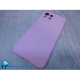 Чехол силиконовый Xiaomi Mi 11 Lite Silicone Cover розовый