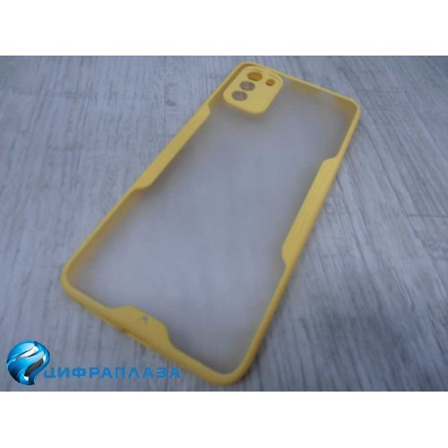 Чехол силиконовый Xiaomi POCO M3 Limpid Case желтый