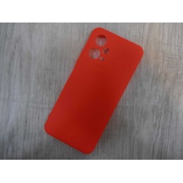 Чехол силиконовый Xiaomi POCO X5/Note 12 5G Soft Touch матовый красный