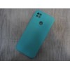 Чехол силиконовый Xiaomi Redmi 10A Soft Touch матовый бирюзовый