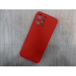 Чехол силиконовый Xiaomi Redmi 12 Silicone Cover Nano 2mm красный