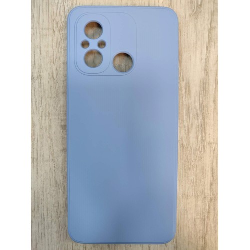 Чехол силиконовый Xiaomi Redmi 12C Silicone Case New Era голубой