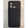 Чехол силиконовый Xiaomi Redmi 12C Silicone Cover Nano 2mm черный