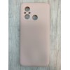 Чехол силиконовый Xiaomi Redmi 12C Silicone Cover Nano розовый песок