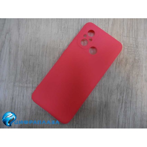 Чехол силиконовый Xiaomi Redmi 12C Soft Touch New фуксия