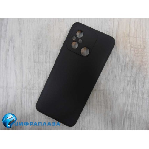 Чехол силиконовый Xiaomi Redmi 12С Red Line Ultimate черный