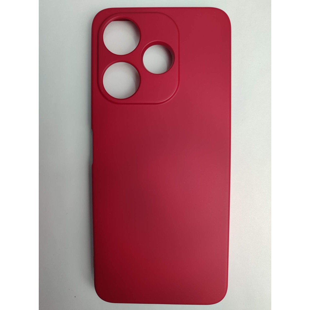 Чехол силиконовый Xiaomi Redmi 13 Silicone Cover Nano вишневый