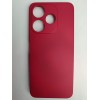 Чехол силиконовый Xiaomi Redmi 13 Silicone Cover Nano вишневый