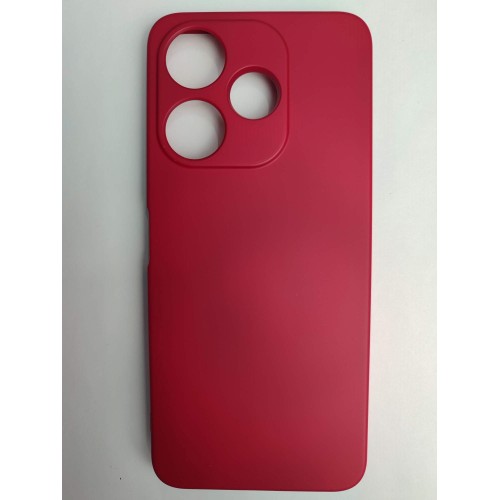 Чехол силиконовый Xiaomi Redmi 13 Silicone Cover Nano вишневый