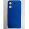 Чехол силиконовый Xiaomi Redmi 13C/POCO C65 Silicone Cover без лого синий