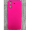 Чехол силиконовый Xiaomi Redmi 13C/POCO C65 Silicone Cover Nano фуксия