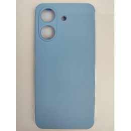 Чехол силиконовый Xiaomi Redmi 13C/POCO C65 Silicone Cover Nano светло-голубой