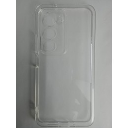 Чехол силиконовый Xiaomi Redmi 15 прозрачный с защитой камеры Clear Case