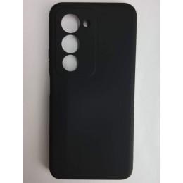 Чехол силиконовый Xiaomi Redmi 15 Silicone Cover без лого черный
