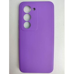 Чехол силиконовый Xiaomi Redmi 15 Silicone Cover без лого фиолетовый