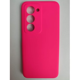 Чехол силиконовый Xiaomi Redmi 15 Silicone Cover без лого фуксия