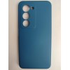 Чехол силиконовый Xiaomi Redmi 15 Silicone Cover без лого синий