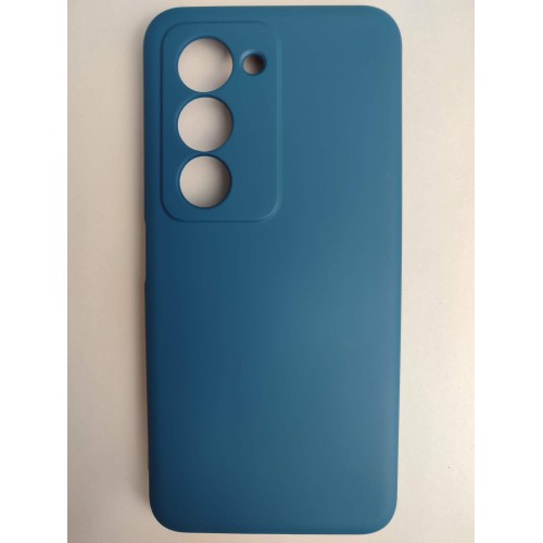 Чехол силиконовый Xiaomi Redmi 15 Silicone Cover без лого синий