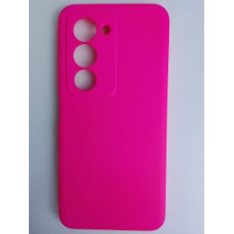 Чехол силиконовый Xiaomi Redmi 15 Soft Touch фуксия