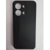 Чехол силиконовый Xiaomi Redmi 15C/POCO C85 карбон черный