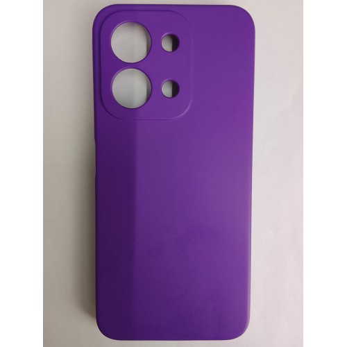 Чехол силиконовый Xiaomi Redmi 15C/POCO C85 Silicone Cover без лого фиолетовый