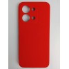 Чехол силиконовый Xiaomi Redmi 15C/POCO C85 Silicone Cover без лого красный