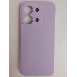 Чехол силиконовый Xiaomi Redmi 15C/POCO C85 Silicone Cover без лого сиреневый 