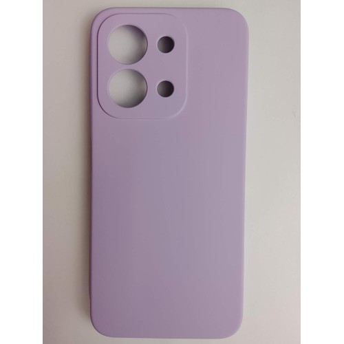 Чехол силиконовый Xiaomi Redmi 15C/POCO C85 Silicone Cover без лого сиреневый 