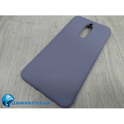 Чехол силиконовый Xiaomi Redmi 8 Silicone Cover Nano дымчато-серый