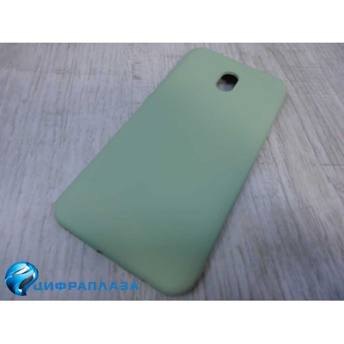 Чехол силиконовый Xiaomi Redmi 8A Silicone Case New Era зеленый