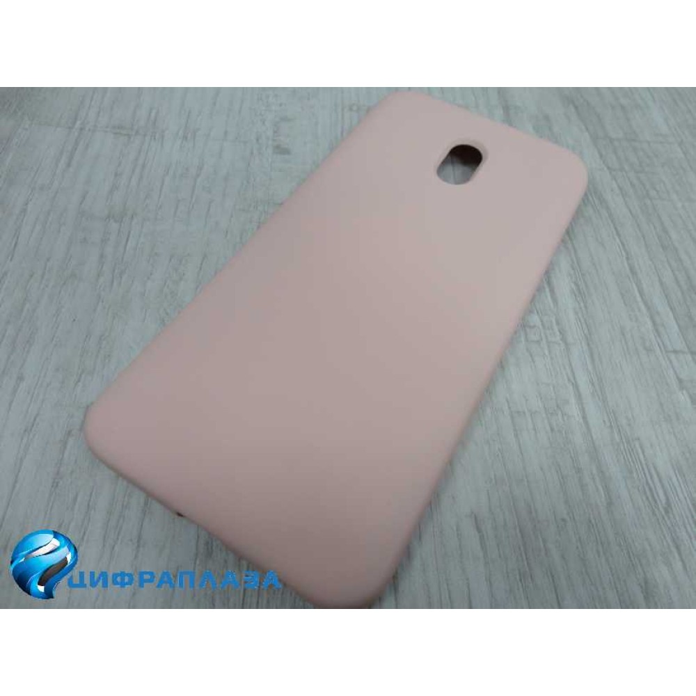 Чехол силиконовый Xiaomi Redmi 8A Silicone Cover Nano розовый песок