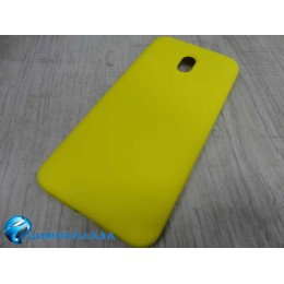 Чехол силиконовый Xiaomi Redmi 8A Soft Touch желтый