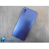 Чехол силиконовый Xiaomi Redmi 9A Fashion с блестками и защитой камеры синий