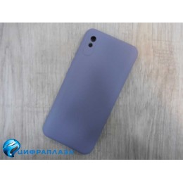 Чехол силиконовый Xiaomi Redmi 9A Silicone Cover Nano 2mm серый