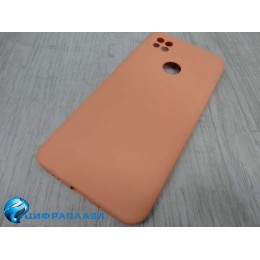 Чехол силиконовый Xiaomi Redmi 9C Silicone Cover Nano 2mm бежевый