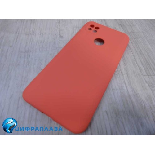 Чехол силиконовый Xiaomi Redmi 9C Silicone Cover Nano 2mm оранжевый