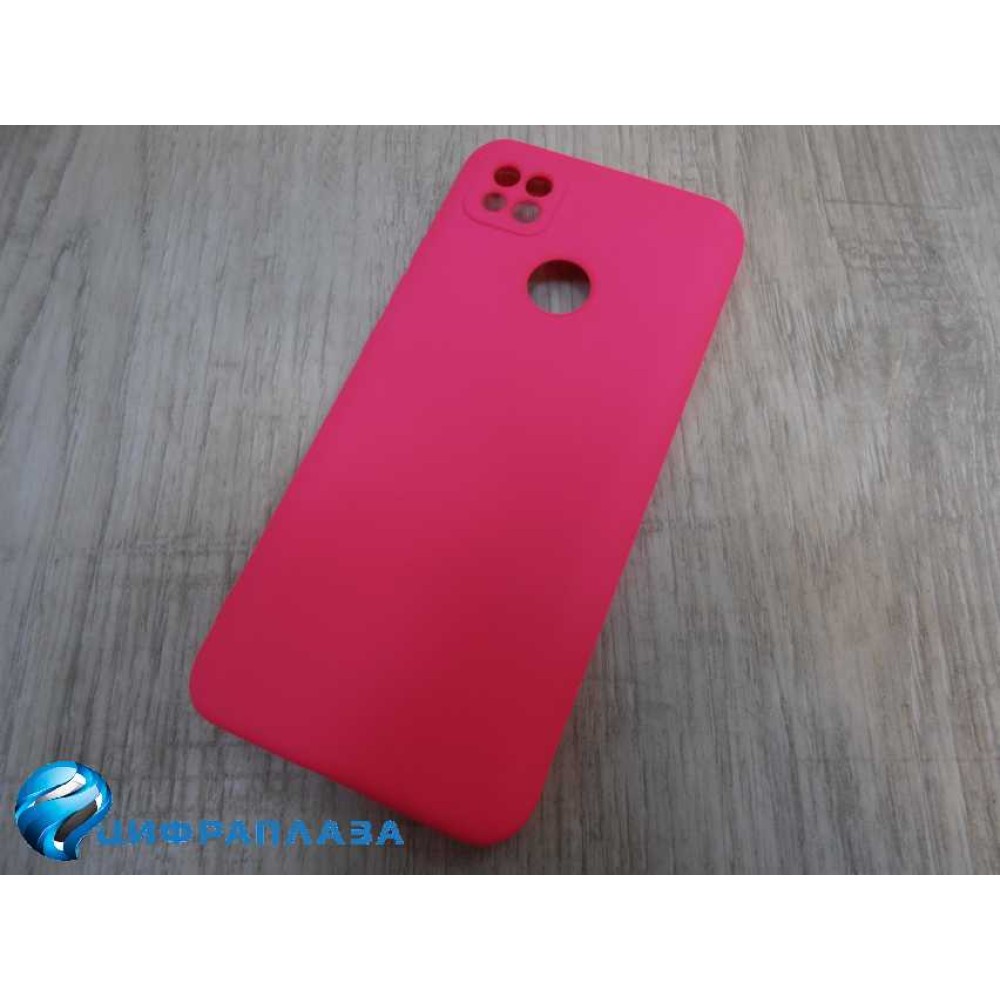 Чехол силиконовый Xiaomi Redmi 9C Silicone Cover Nano фуксия