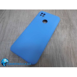 Чехол силиконовый Xiaomi Redmi 9C Silicone Cover Nano синий