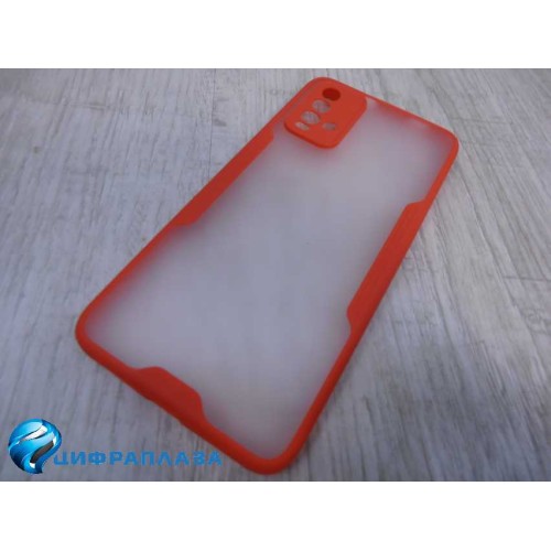 Чехол силиконовый Xiaomi Redmi 9T Limpid Case красный