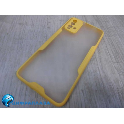 Чехол силиконовый Xiaomi Redmi 9T Limpid Case желтый