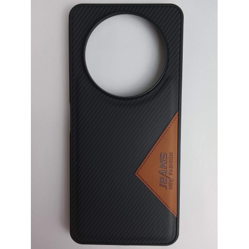 Чехол силиконовый Xiaomi Redmi А3/A3X/POCO C61 JEANS черный 