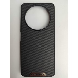 Чехол силиконовый Xiaomi Redmi А3/A3X/POCO C61 RiMBMAX карбон черный
