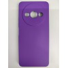Чехол силиконовый Xiaomi Redmi А3/A3X/POCO C61 Silicone Case без лого фиолетовый