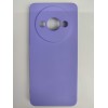 Чехол силиконовый Xiaomi Redmi А3/A3X/POCO C61 Silicone Case без лого сиреневый