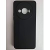 Чехол силиконовый Xiaomi Redmi А3/A3X/POCO C61 Silicone Cover без лого черный