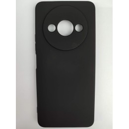 Чехол силиконовый Xiaomi Redmi А3/A3X/POCO C61 Silicone Cover Nano черный